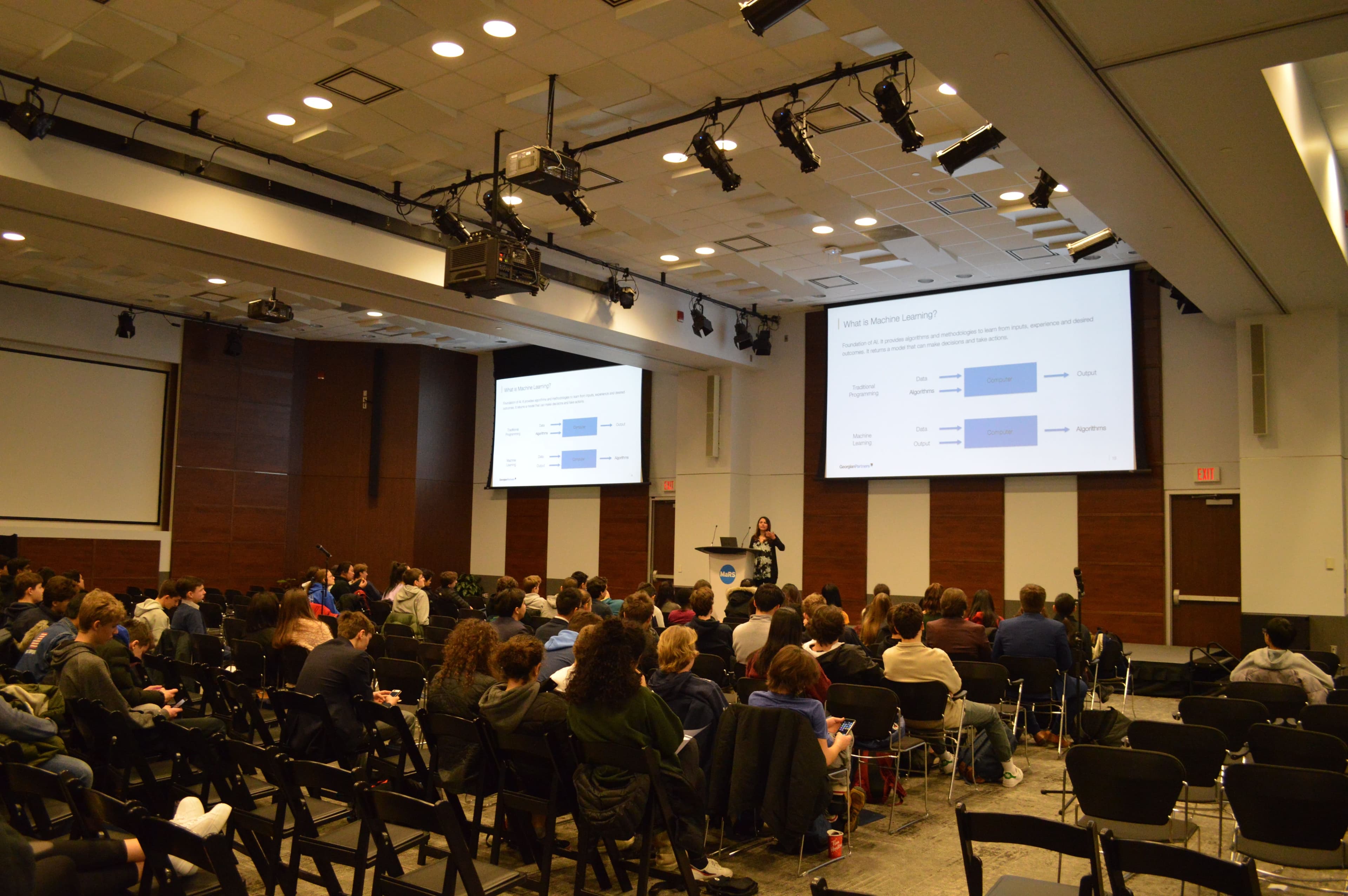 Students at a past TYSIC conference