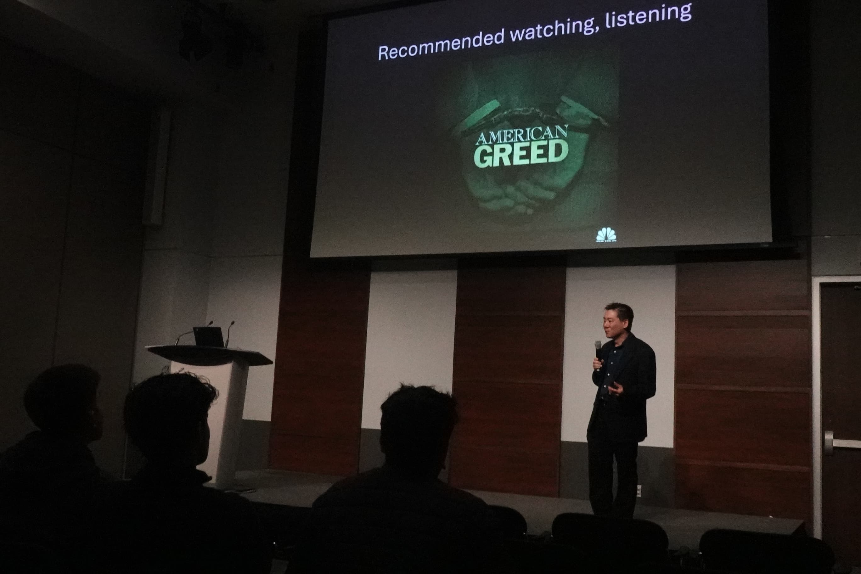 A keynote presentation at TYSIC